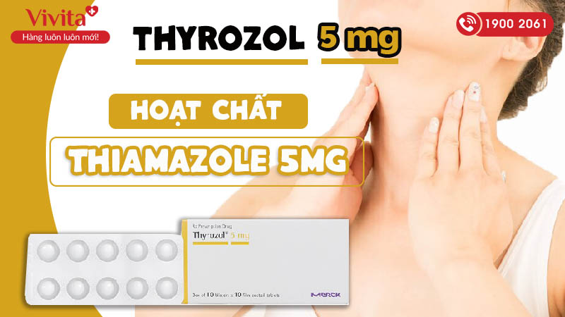 Thành phần của thuốc Thyrozol 5mg