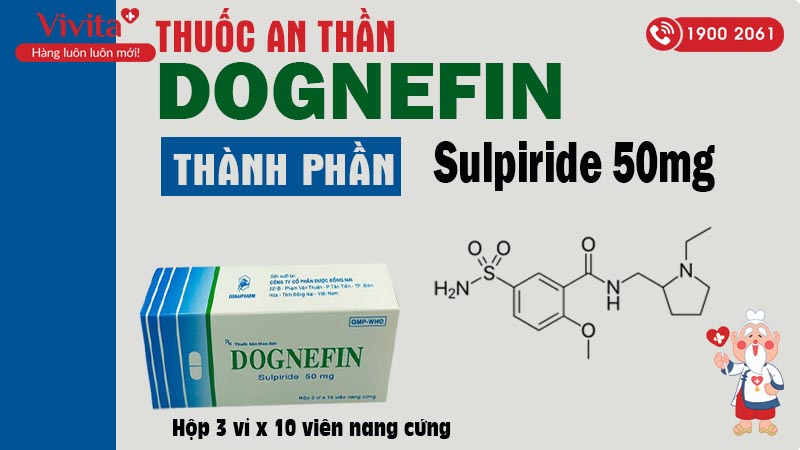 Thành phần thuốc dognefin 50mg