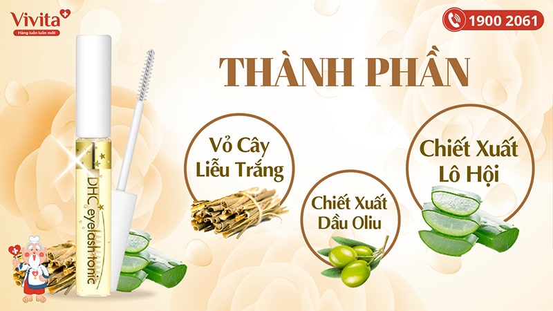 Serum DHC Eyelash Tonic Dưỡng Mi Mau Dài, Dày Và Khỏe Hơn Thỏi 6.5ml