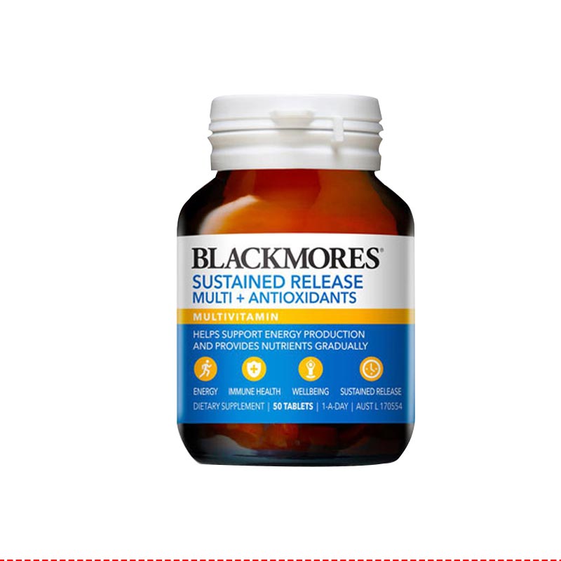 Blackmores Sustained Release Multi + Antioxidants Hỗ Trợ Chống Oxy Hóa Và Rụng Tóc Từ Úc | Hộp 125 viên