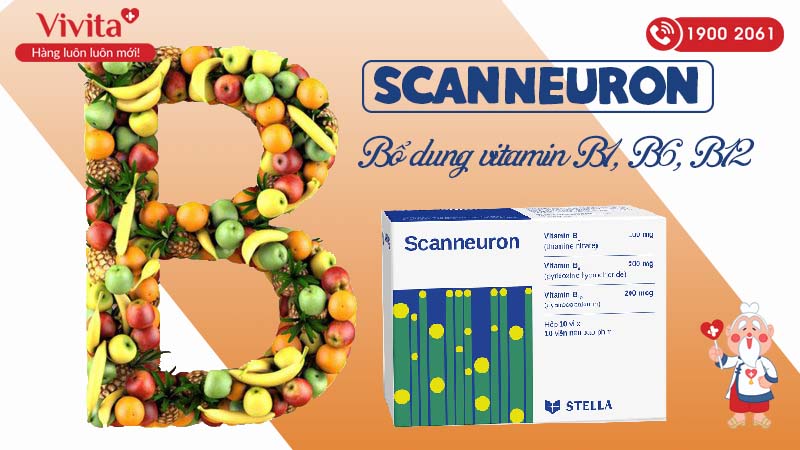 Thuốc bổ sung vitamin nhóm B Scanneuron