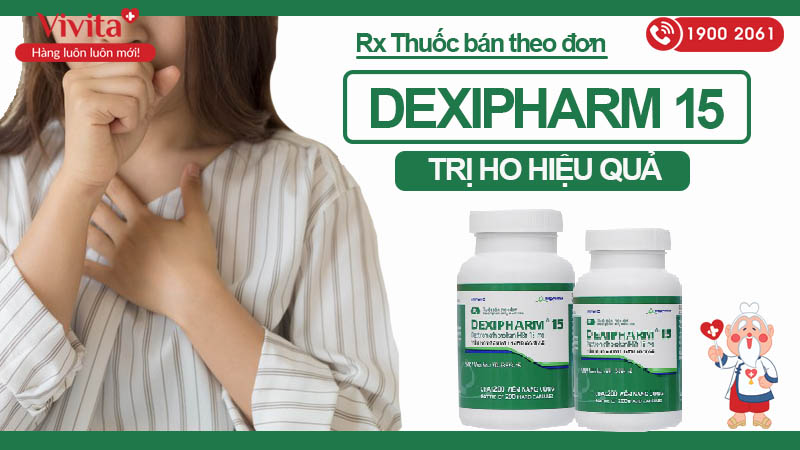 Thuốc ho Dexipharm 15mg