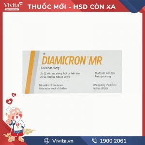 Thuốc trị tiểu đường Diamicron MR 30mg