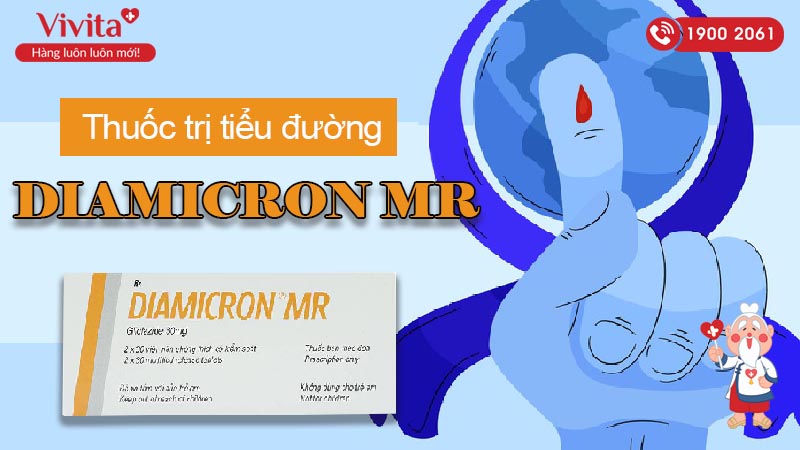 Thuốc trị tiểu đường Diamicron MR 30mg