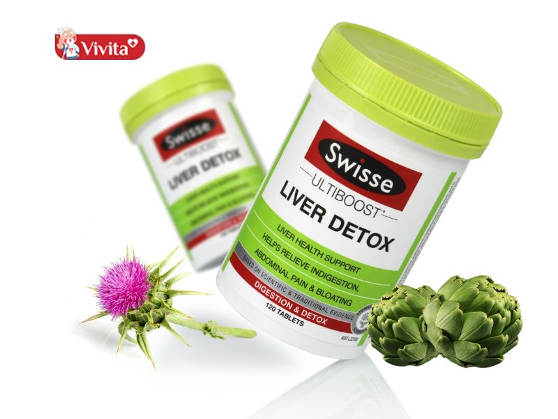 Viên uống Swisse Liver Detox hỗ trợ thải độc gan
