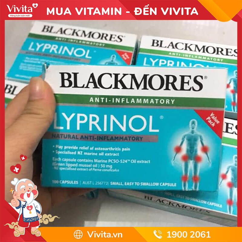 blackmores lyprinol cải thiện xương khớp