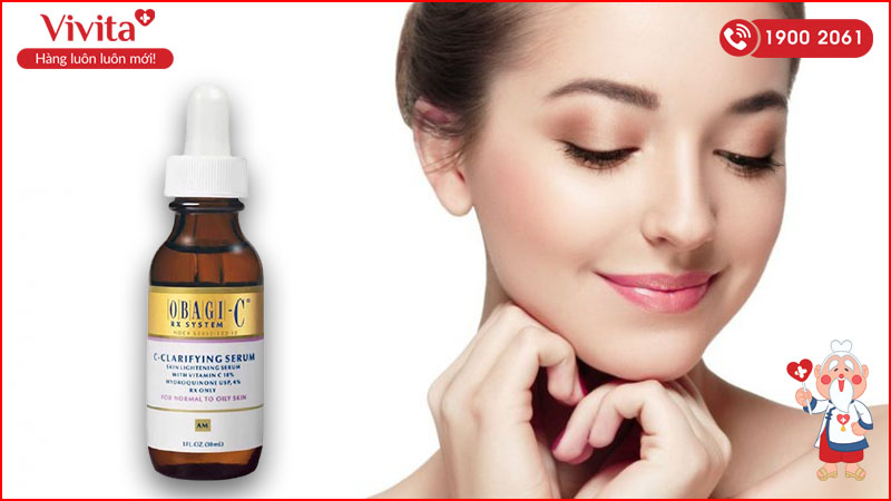 Clarifying Serum for Oily Skin dưỡng da dầu trắng sáng