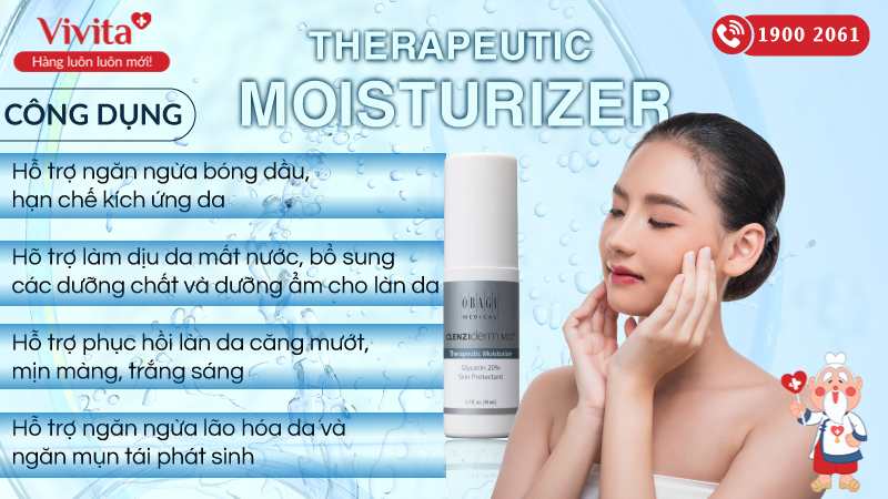 Công dụng Obagi Therapeutic Moisturizer