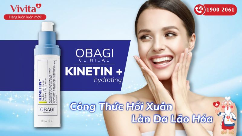 Kem dưỡng Obagi Clinical Kinetin Hydrating
