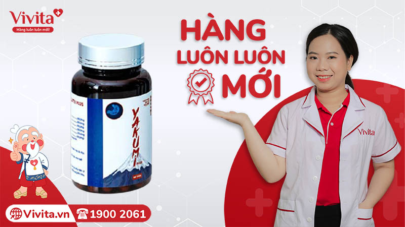 Mua yakumi plus chính hãng hàng mới tại Vivita