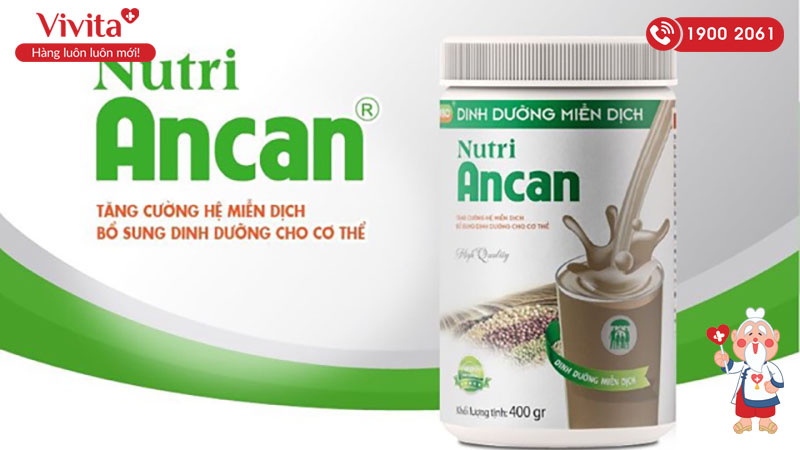 Nutri Ancan tăng cường hệ miễn dịch
