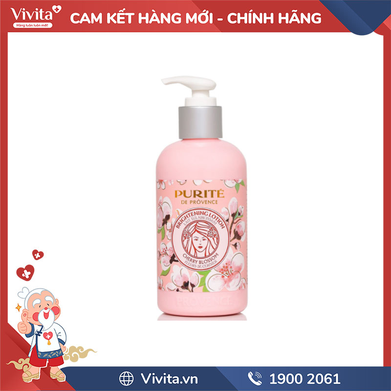 Sữa Dưỡng Thể Purité 250ML Hoa Anh Đào Cherry Blossom