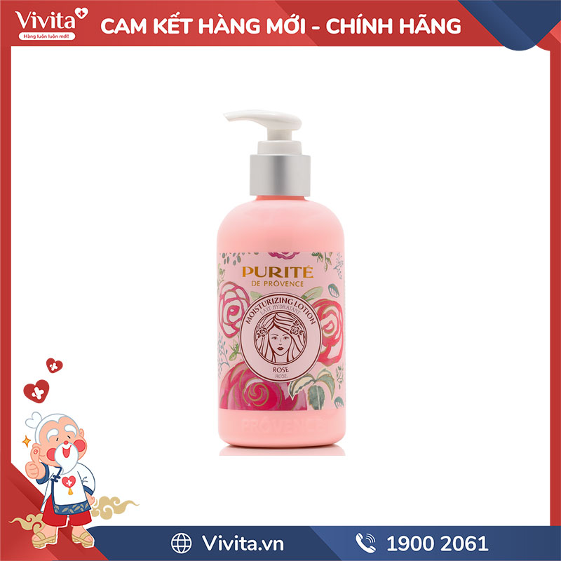 Sữa Dưỡng Thể Purité Hoa Hồng 250ML -Rose