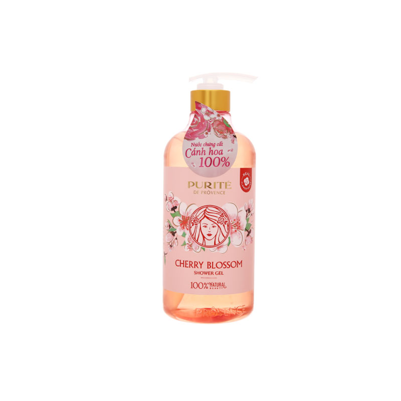 Sữa tắm dưỡng ẩm Purité Cherry Blossoom 850ML