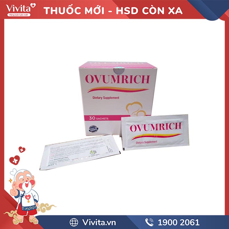 Thuốc Ovumrich | Hộp 30 gói