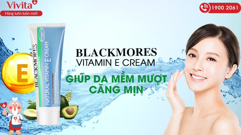blackmores vitamin e cream mềm mượt da