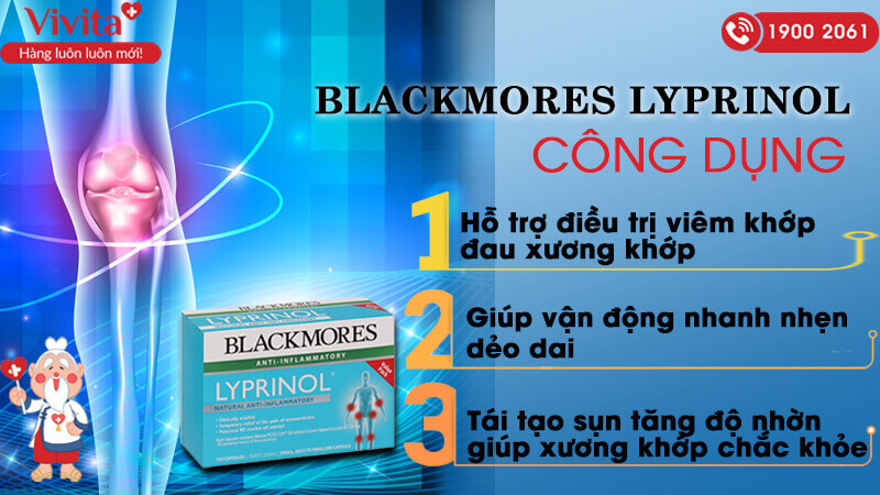 công dụng Blackmores Lyprinol