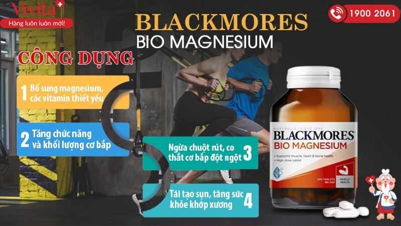 công dụng blackmores bio magessium