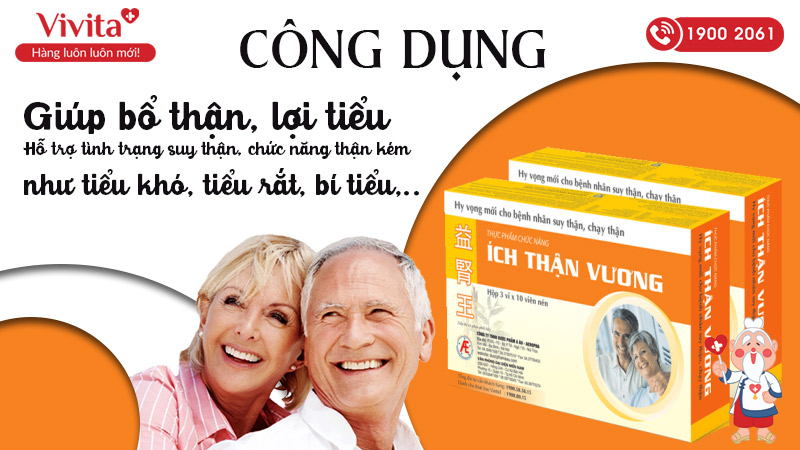 Viên Uống Ích Thận Vương Hỗ Trợ Cải Thiện Chức Năng Thận Hiệu Quả | Hộp 30 Viên