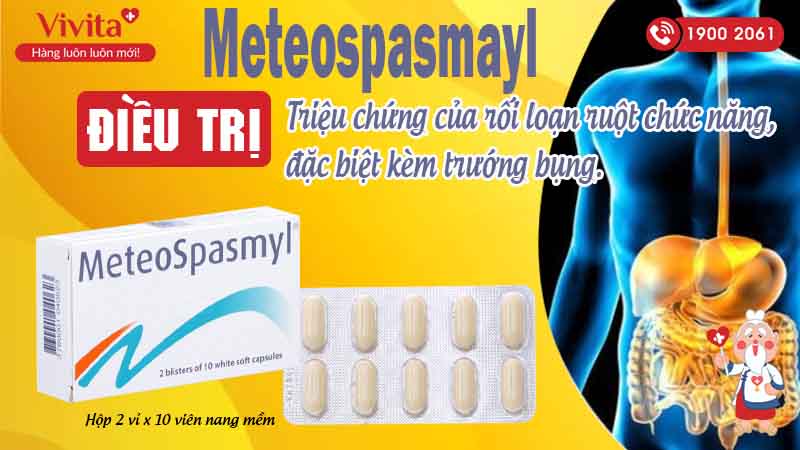 Công dụng thuốc meteospasmyl