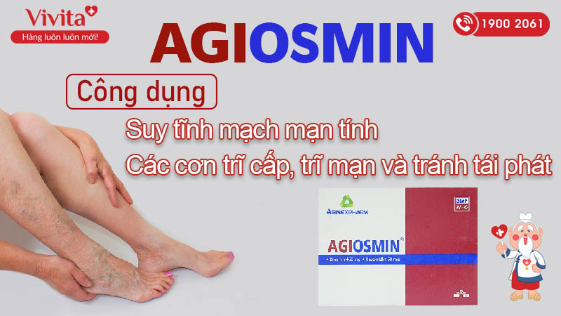 Công dụng của thuốc Agiosmin