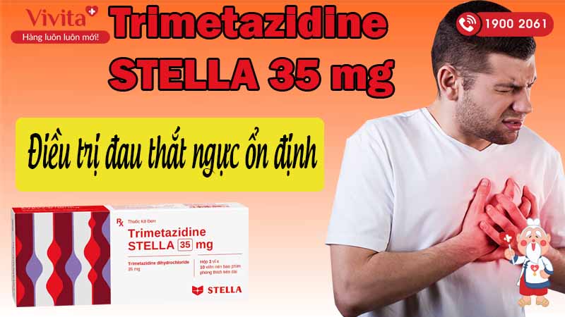Công dụng thuốc trimetazidine stella 35mg