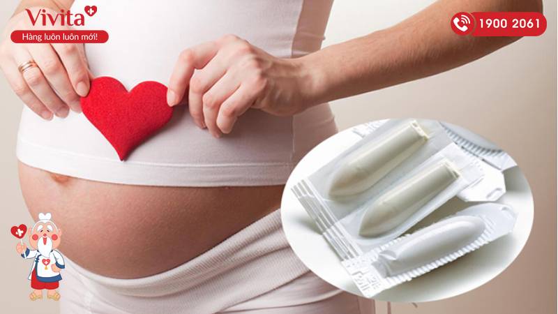 Phụ nữ mang thai nên tham khảo ý kiến bác sĩ trước khi sử dụng viên đặt âm đạo