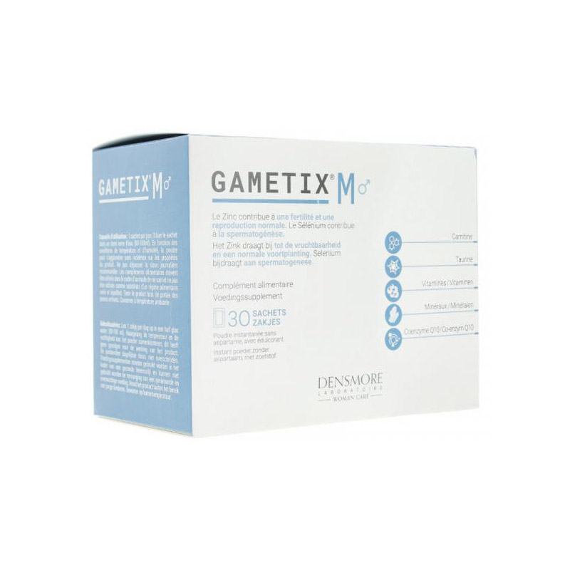 Thuốc tăng chất lương tinh trùng Gametix M | Hộp 30 gói