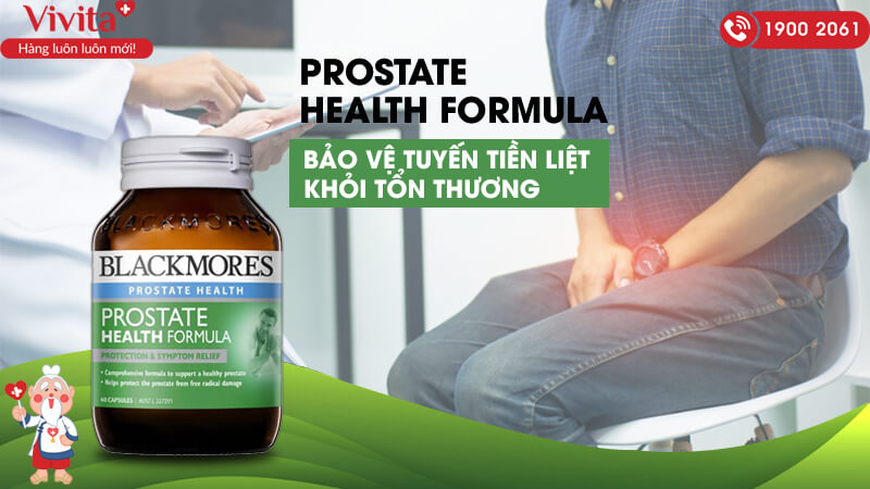 hỗ trợ điều trị tuyến tiền liệt Blackmores Prostate Health Formula
