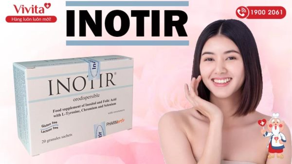 Hỗ trợ điều trị buồng trứng đa nang Inotir | Hộp 20 gói - Nhà Thuốc Vivita