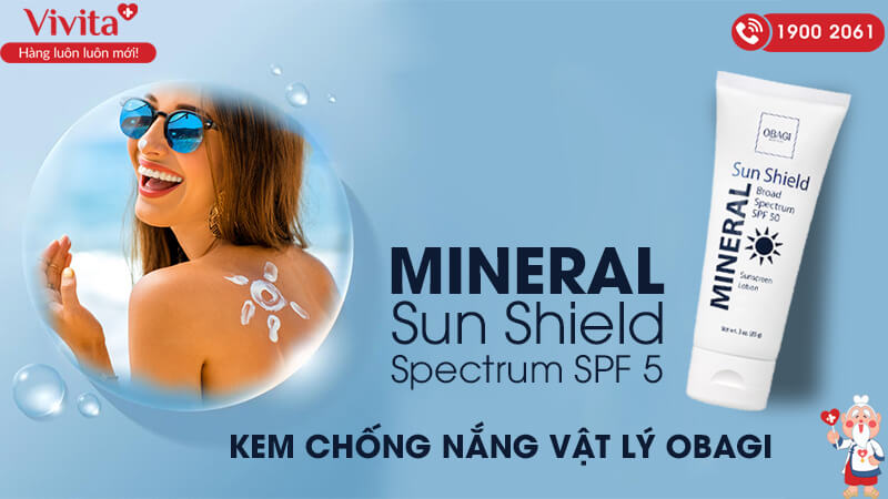 kem chống nắng vật lý mineral sun shield spectrum
