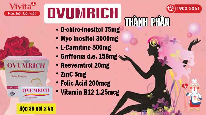 Thành phần thuốc Ovumrich