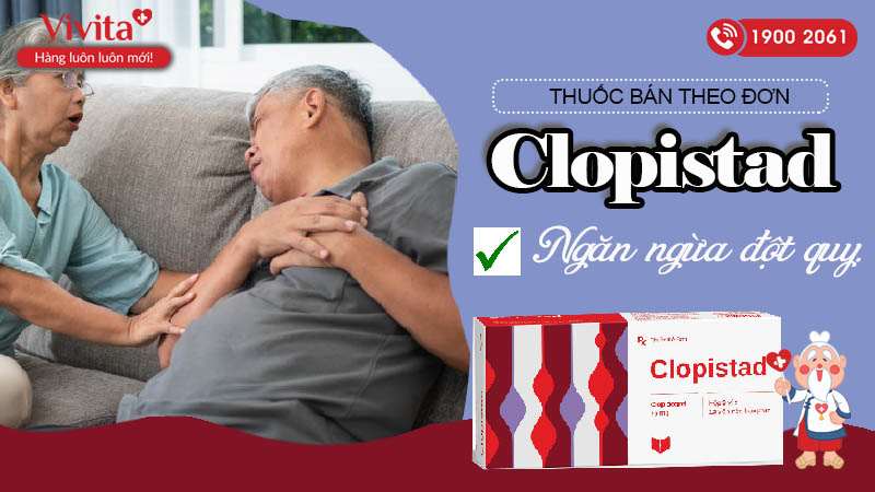 Thuốc ngăn ngừa đột quỵ Clopistad