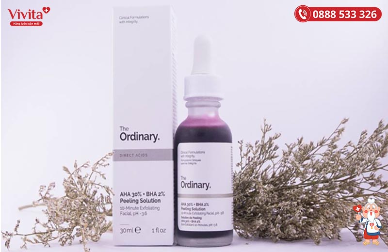 Tinh Chất The Ordinary AHA 30% + BHA 2% Peeling Solution Tẩy Tế Bào Chết Da Toàn Diện