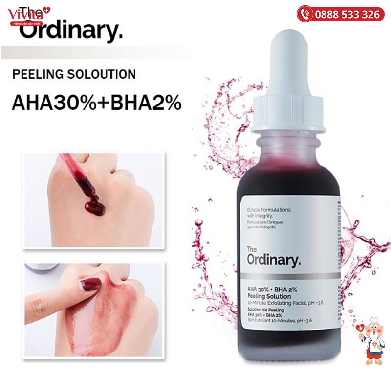 Tinh Chất The Ordinary AHA 30% + BHA 2% Peeling Solution