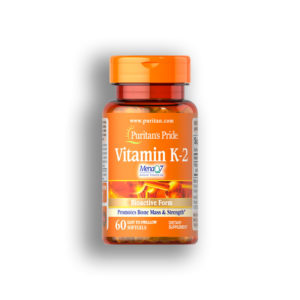 Viên Uống Puritan’s Pride Vitamin K2 Hỗ Trợ Chống Đông Máu Tăng Cường Hoạt Động Xương Khớp (Hộp 60 Viên)