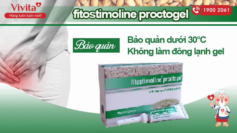 Bảo quản Fitostimoline Proctogel