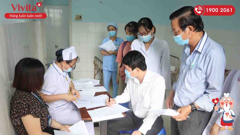 Bệnh viện An Bình tổ chức tiêm vaccine ngừa COVID 19 cho viên chức, người lao động