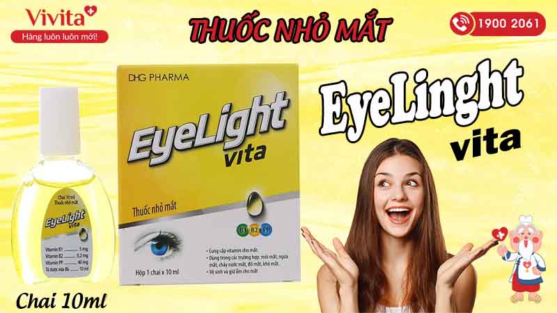 Thuốc nhỏ mắt EyeLight Vita