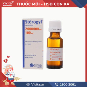 Siro bổ sung vitamin D Stérogyl 2000000UI/100ml
