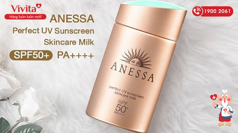 sữa chống nắng dưỡng da Anessa Perfect UV SPF50+PA++++