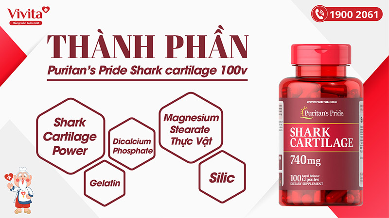 thanh-phan-Puritan's-Pride-Shark-cartilage-100v