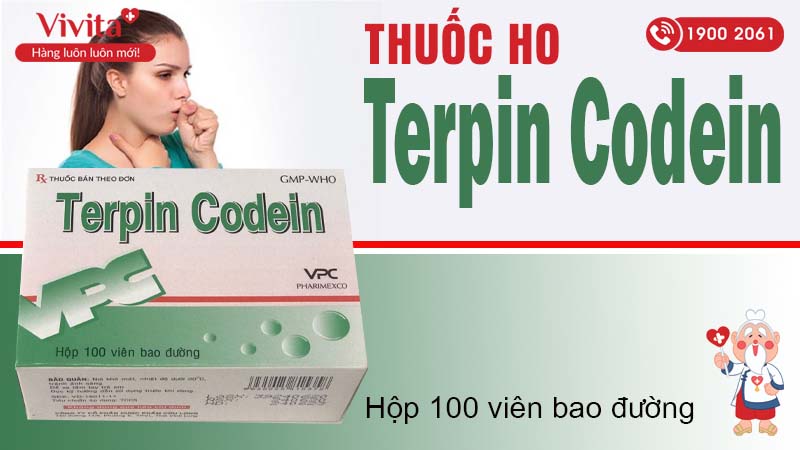 Thuốc ho Terpin Codein 