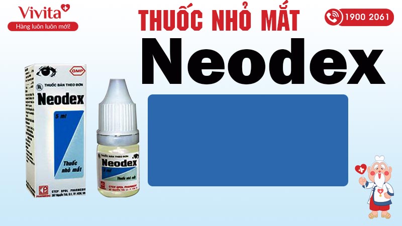 Thuốc nhỏ mắt Neodex