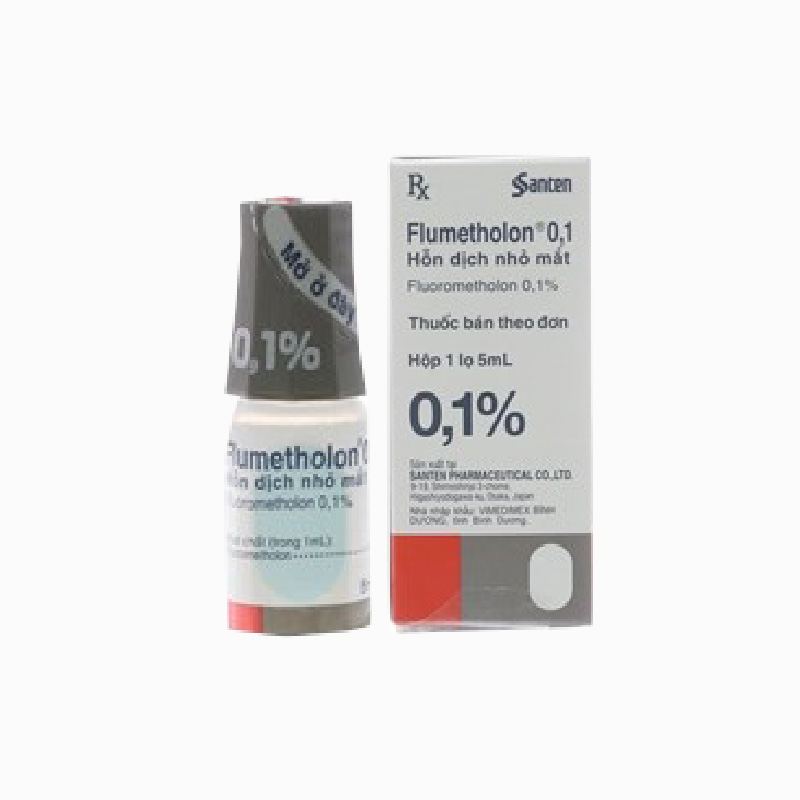 Thuốc nhỏ mắt Flumetholon 0.1% | Chai 5ml