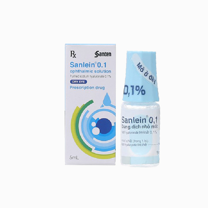 Thuốc nhỏ mắt Sanlein 0.1 | Chai 5ml