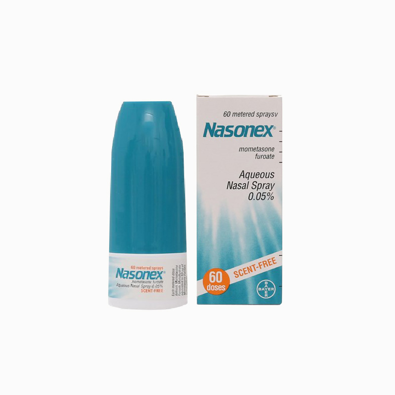 Thuốc xịt mũi trị viêm mũi dị ứng Nasonex | Chai 60 liều