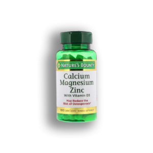 Viên Uống Hỗ Trợ Bồi Bổ Xương Khớp Nature’s Bounty Calcium Magnesium Zinc (Hộp 100 Viên)