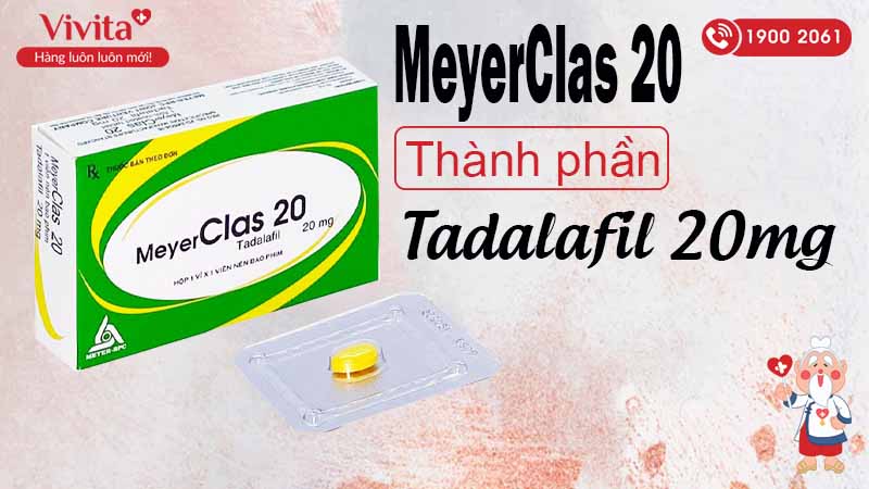 Thành phần thuốc meyerclas 20