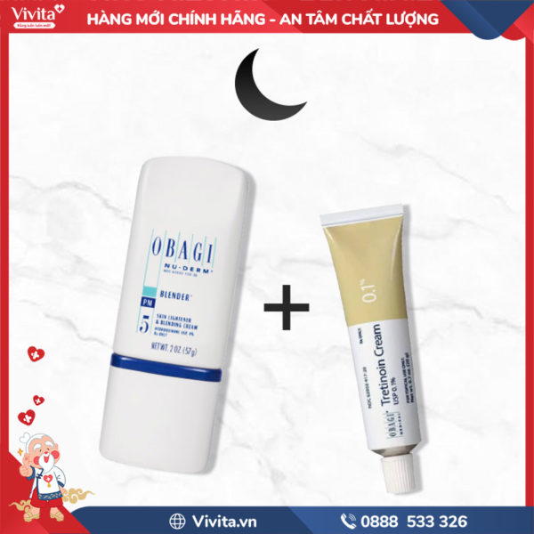 Lộ Trình Trị Nám Hiệu Quả Với Tretinoin 0.1 Và Blender Obagi Trong 16